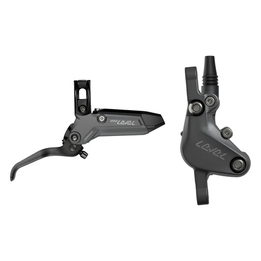 Disc Brake & Lever SRAM SRAM Level Bronze Stealth Disc Brake Lever - Front Post Mount 2-Piston Aluminum Lever SS Hardware Dark Polar C1 Dark Slate Gray
