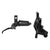 Disc Brake & Lever SRAM SRAM Code Silver Stealth Disc Brake Lever - Rear Post Mount 4-Piston Aluminum Lever SS Hardware BLK C1 Dark Slate Gray