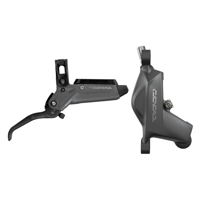 Disc Brake & Lever SRAM SRAM Code Bronze Stealth Disc Brake Lever - Front Post Mount 4-Piston Aluminum Lever SS Hardware Dark Polar C1 Dark Slate Gray