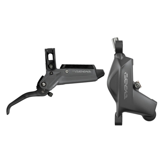 Disc Brake & Lever SRAM SRAM Code Bronze Stealth Disc Brake Lever - Front Post Mount 4-Piston Aluminum Lever SS Hardware Dark Polar C1 Dark Slate Gray