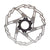 Brakes Sunlite Sunlite 2-Piece CL Disc Rotor 180mm Black/Silver Rotor Light Slate Gray