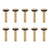 Brakes Sunlite Sunlite PT23 Brake Hose Barb PT23 Bag of 10 2.1mm Formula Hose Barb Tan