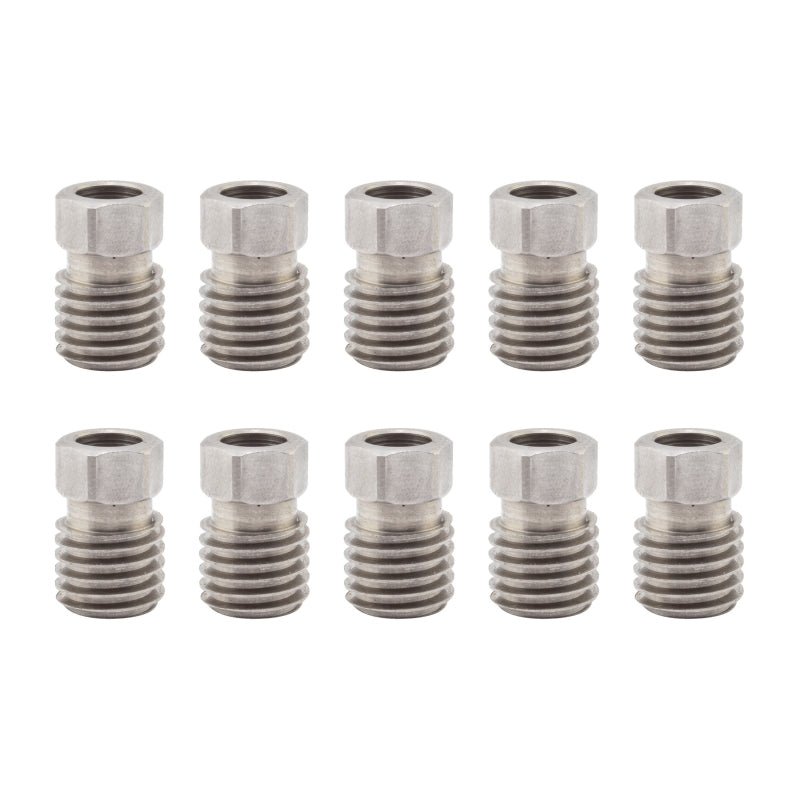 Brakes Sunlite Sunlite PT34 Brake Flare Nut PT34 Bag of 10 M9x1.25 Magura Flared Nut Gray