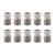 Brakes Sunlite Sunlite PT34 Brake Flare Nut PT34 Bag of 10 M9x1.25 Magura Flared Nut Gray