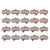 Disc Brake Pads SRAM SRAM Maven X-Large Disc Brake Pads - Organic Compound Steel Backed Quiet Maven 2024+ 20 Sets Rosy Brown