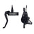 Brakes Magura Magura MT A2 Rear disc brake Black Dark Slate Gray
