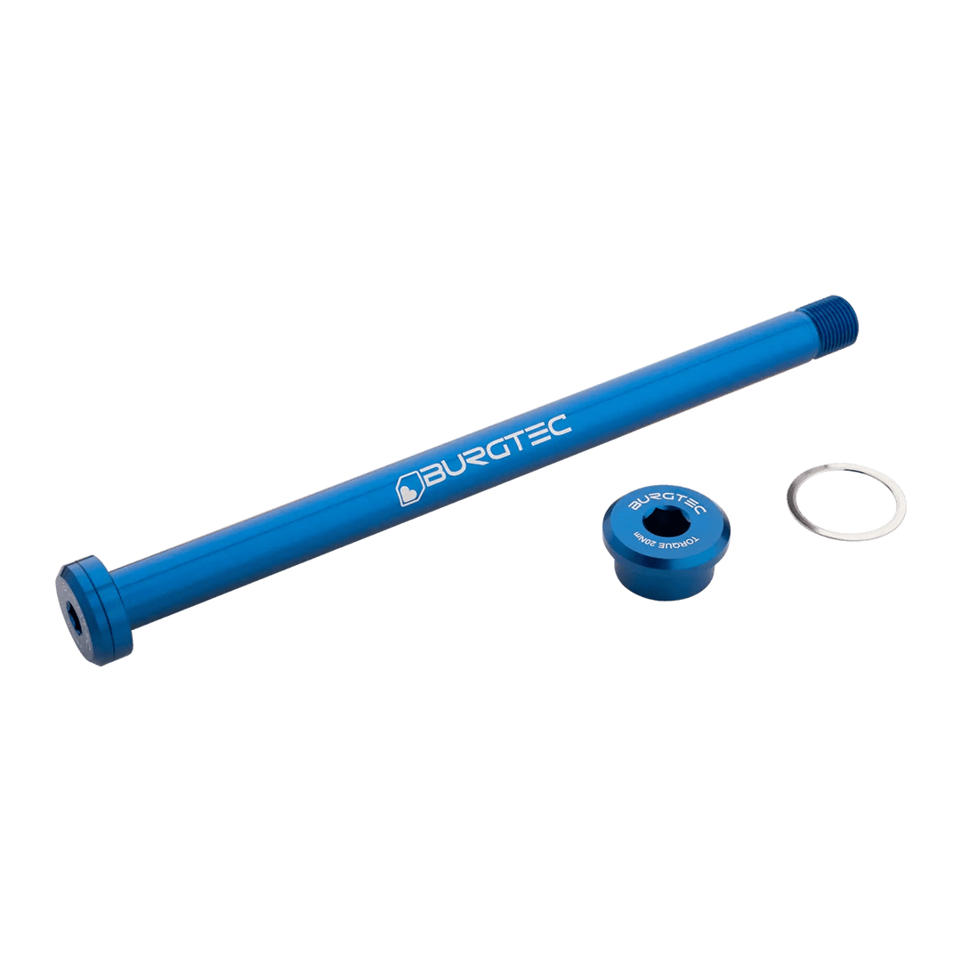 Burgtec Rocky Mountain 173mm Rear Axle - Deep Blue