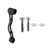 Brakes Origin8 Origin8 TorqLite Post Mount Disc Adapter FT/RR Post Mount Post Mount Black +20mm Dark Slate Gray