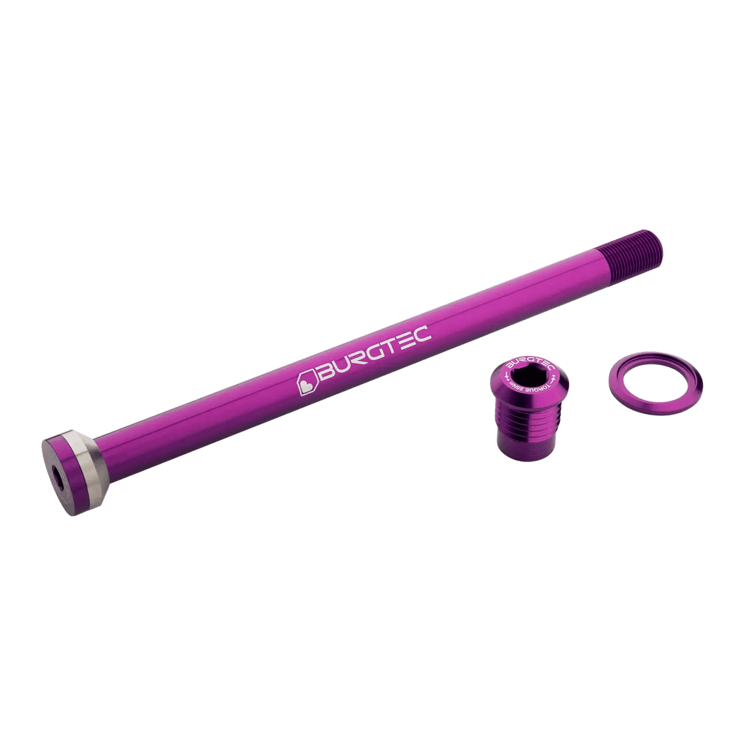 Burgtec Propain 175mm Rear Axle - Purple Rain