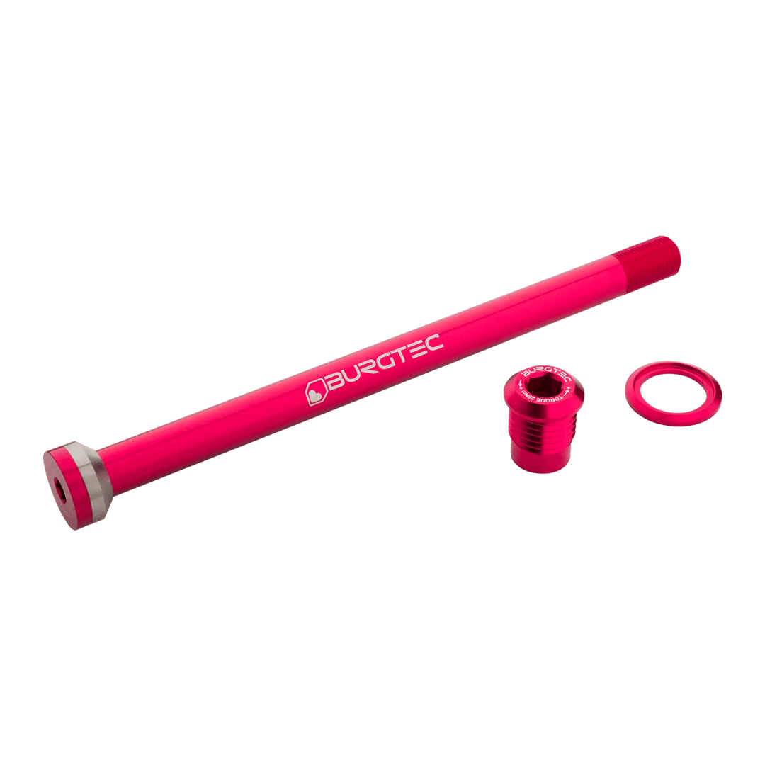 Burgtec Propain 175mm Rear Axle - Toxic Barbie Pink