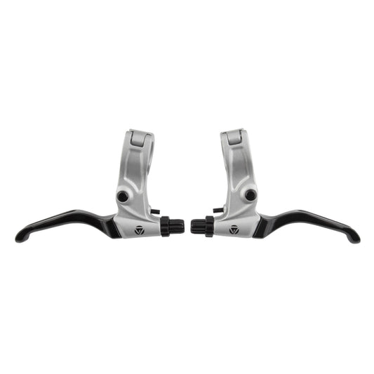 Black ops Bent Levers Silver/Black Pair