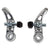 Brakes Sunlite Sunlite Alloy Cantilever Brake Frt or Rr Silver Light Slate Gray