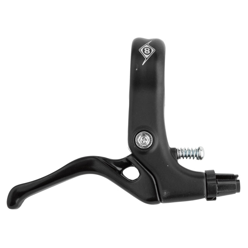 Brake Levers Origin8 Origin8 Mini-Trigger Lever Black/Black Right Hand 1 Finger Short Dark Slate Gray