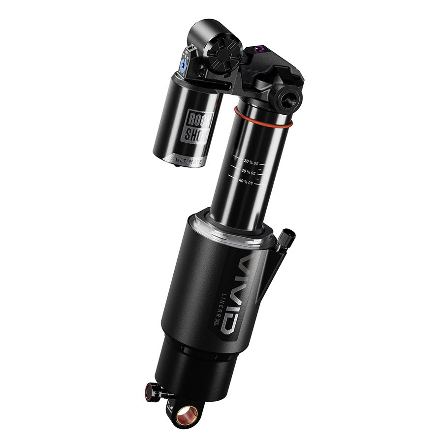 RockShox Vivid Ultimate DH RC2 Rear Shock - 225 x 75 mm Linear XL Air 2 Tokens Reb 55 / Comp 34 L/O 45 Standard Trunnion D1