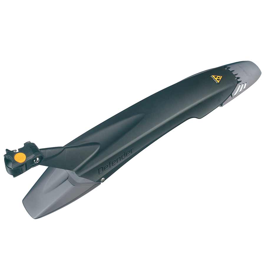 Clip-On Fender Topeak Topeak DeFender RX Rear Quick Release Fender Black Dim Gray