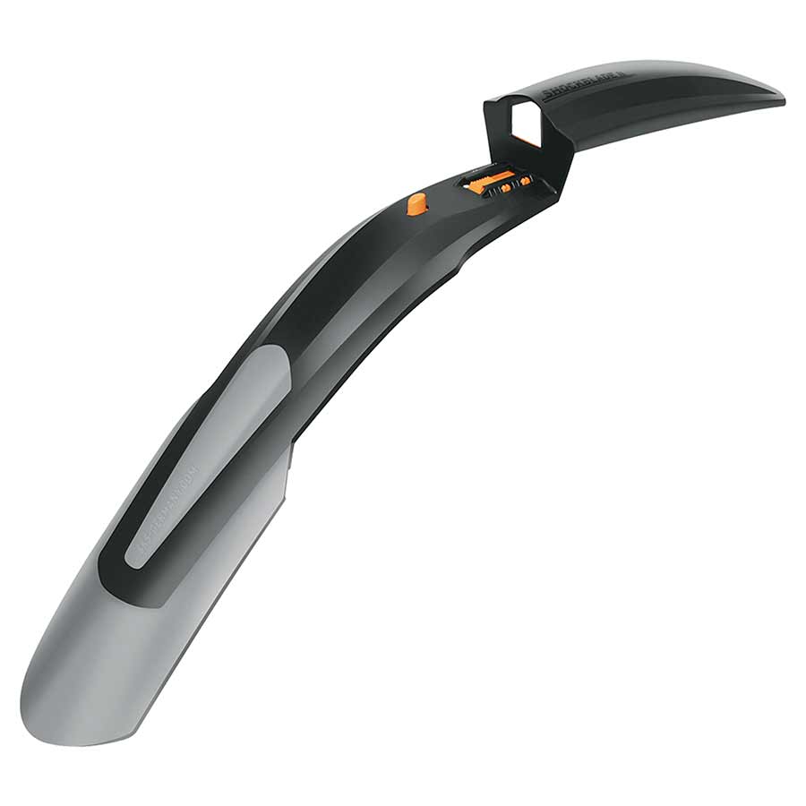 Clip-On Fender SKS SKS Shockblade Dark 28" 29" and Plus Front Fender: Matte Black Dark Slate Gray