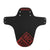 Fenders RockShox RockShox MTB Fender Short Zip Tie Black w/Boxxer Red Dark Slate Gray