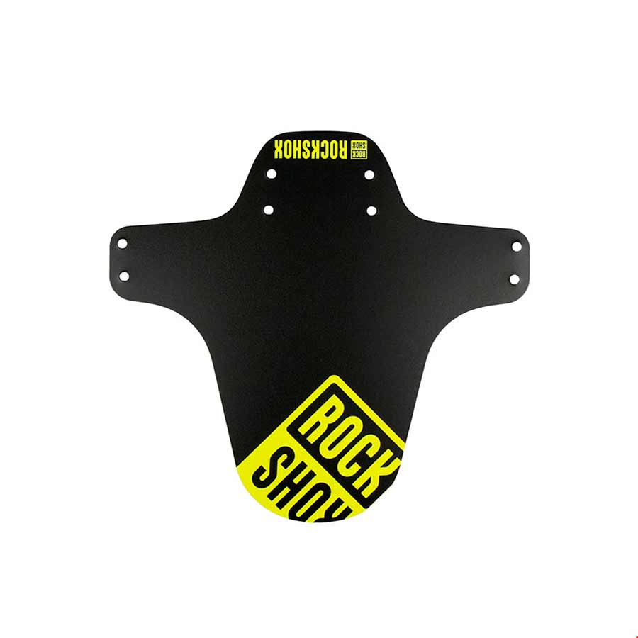 Clip-On Fender RockShox RockShox MTB Fork Fender Black with Neon Yellow Print Black