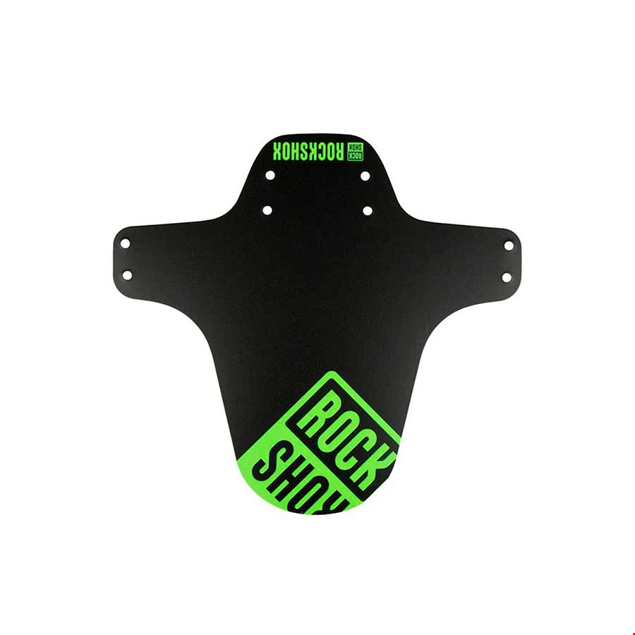 Clip-On Fender RockShox RockShox MTB Fork Fender Black with Neon Green Print Black
