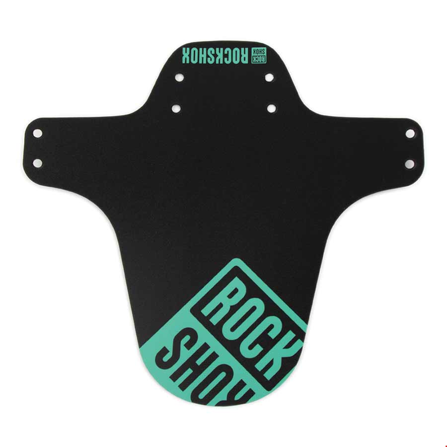 Fenders RockShox RockShox MTB Fender Short Zip Tie Black w/Seafoam Green Black
