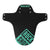 Fenders RockShox RockShox MTB Fender Short Zip Tie Black w/Seafoam Green Black