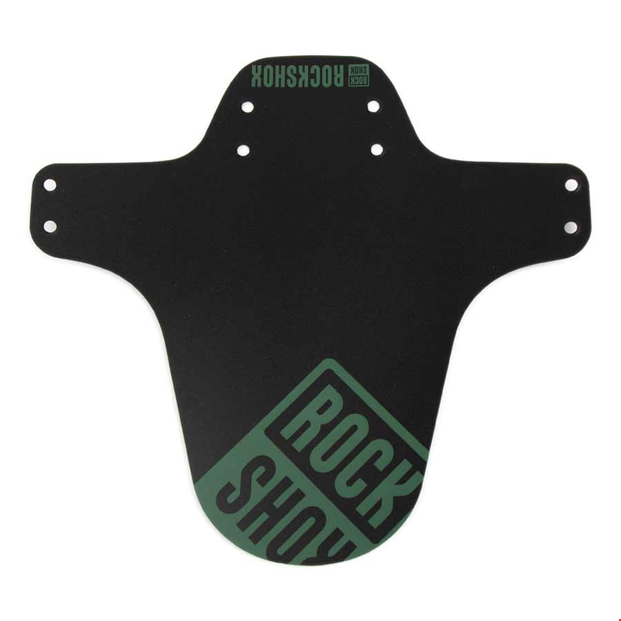 Clip-On Fender RockShox RockShox MTB Fender Black with Forest Green Print Dark Slate Gray