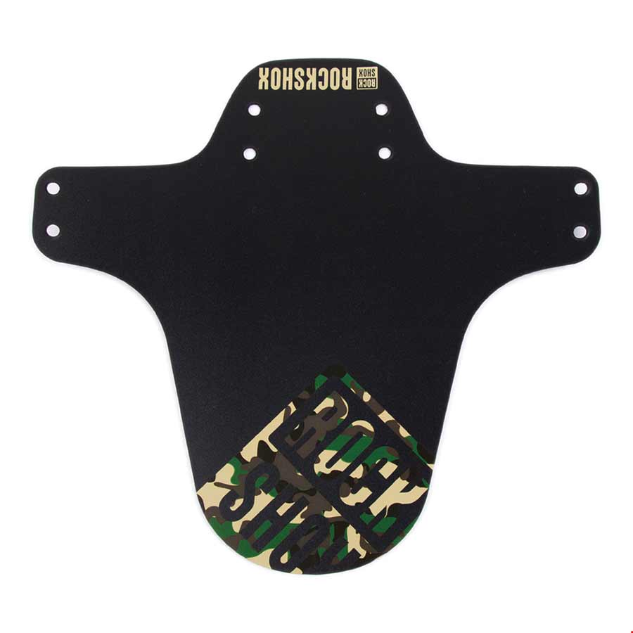Clip-On Fender RockShox RockShox MTB Fender Black with Green Camouflage Print Black