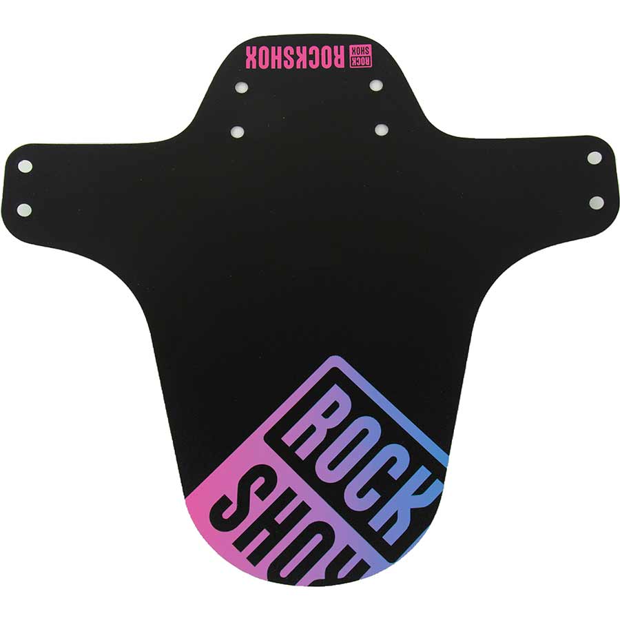 Front Fenders RockShox RockShox Fender Front Fender 26-29 Pink/Blue Fade Black