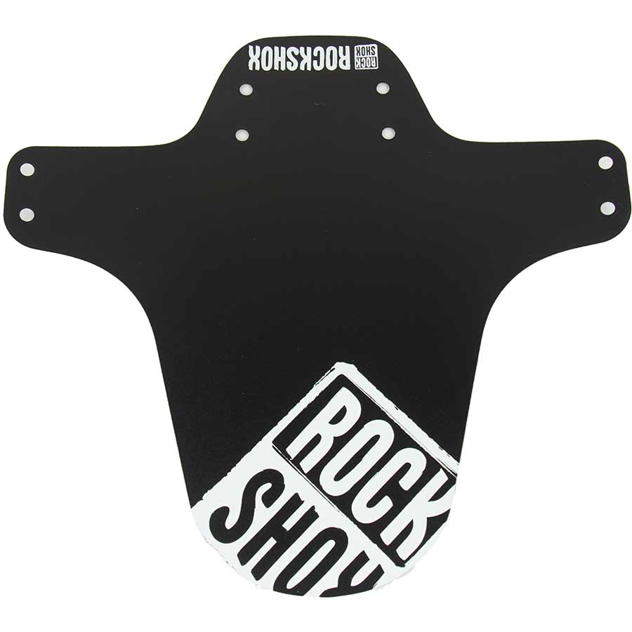 Front Fenders RockShox RockShox Fender Front Fender 26-29 White Distressed Dark Slate Gray