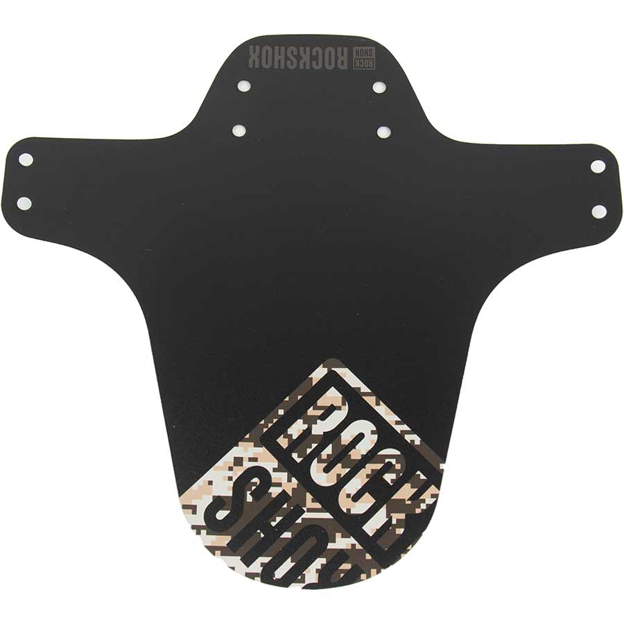 Front Fenders RockShox RockShox Fender Front Fender 26-29 Digi Camo Brown Dark Slate Gray