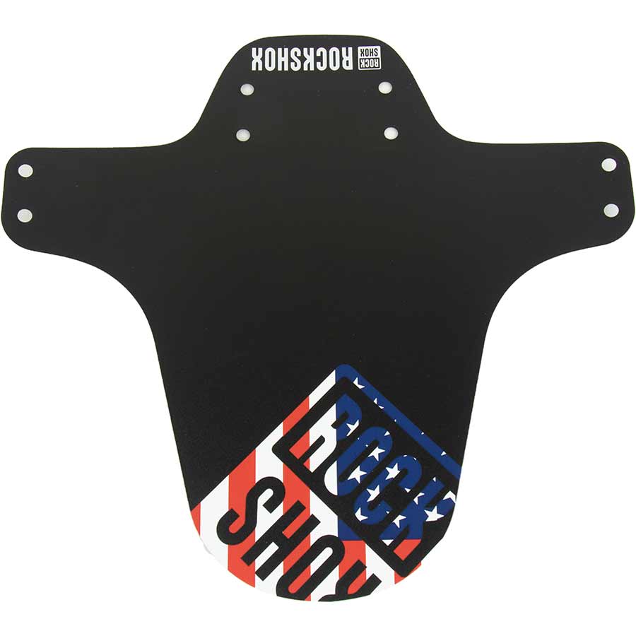 Front Fenders RockShox RockShox Fender Front Fender 26-29 USA Flag Dark Slate Gray