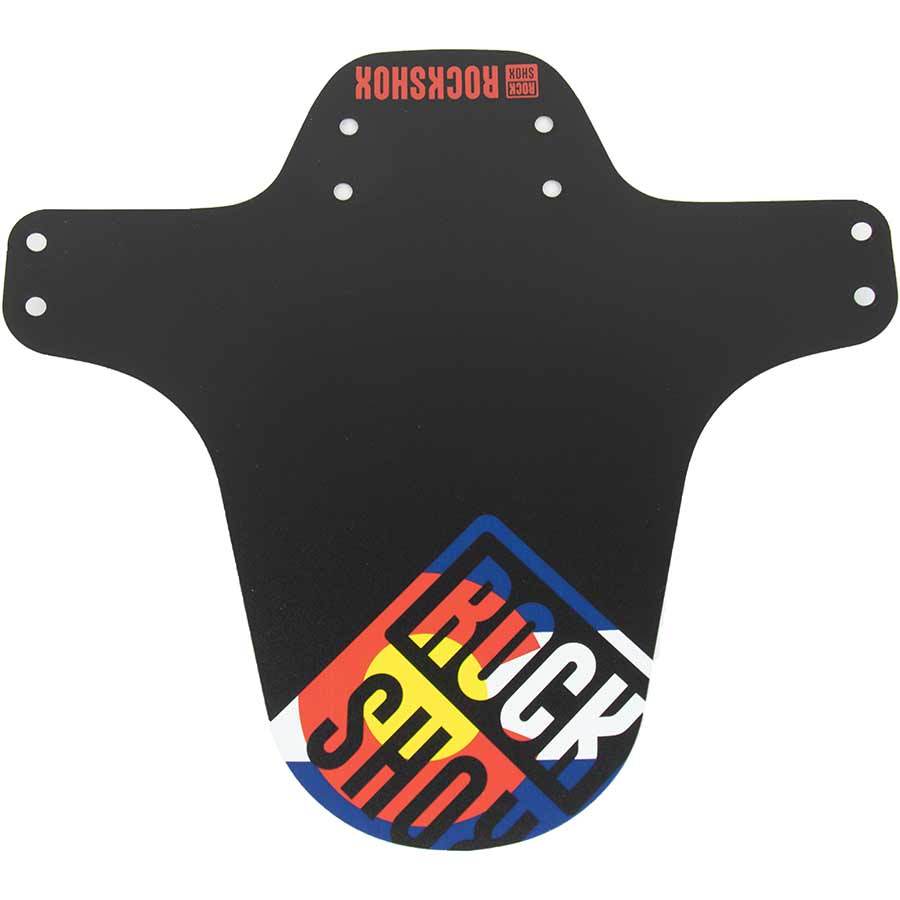 Front Fenders RockShox RockShox Fender Front Fender 26-29 Colorado Flag Dark Slate Gray
