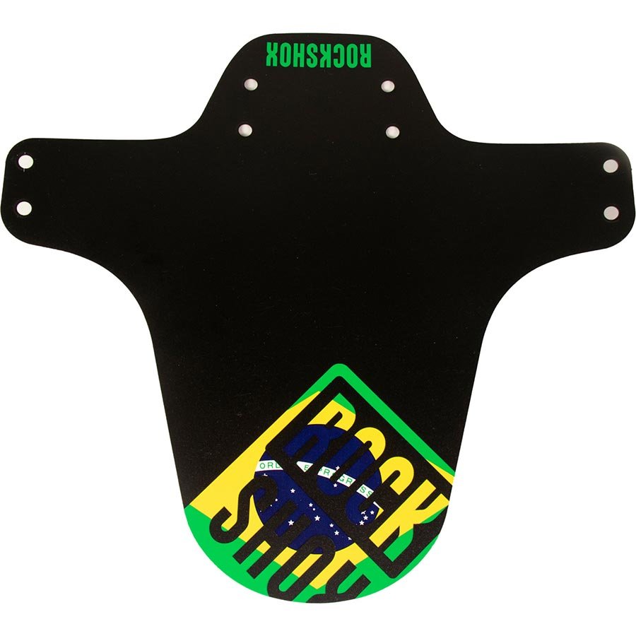 Front Fenders RockShox RockShox Fender Front Fender 26-29 Brazil Flag Black