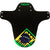 Front Fenders RockShox RockShox Fender Front Fender 26-29 Brazil Flag Black