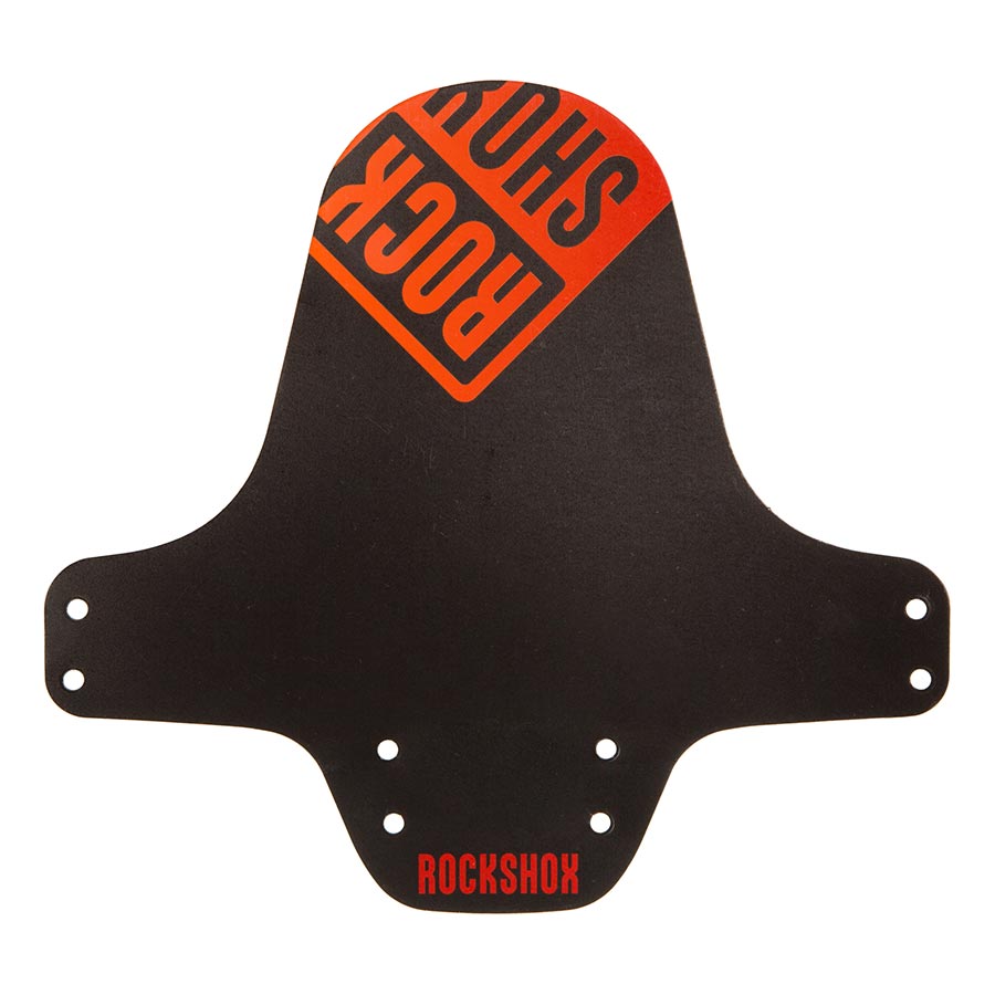 Front Fenders RockShox RockShox Fender Front Fender 26-29 Red/Orange Fade Dark Slate Gray