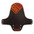 Front Fenders RockShox RockShox Fender Front Fender 26-29 Red/Orange Fade Dark Slate Gray
