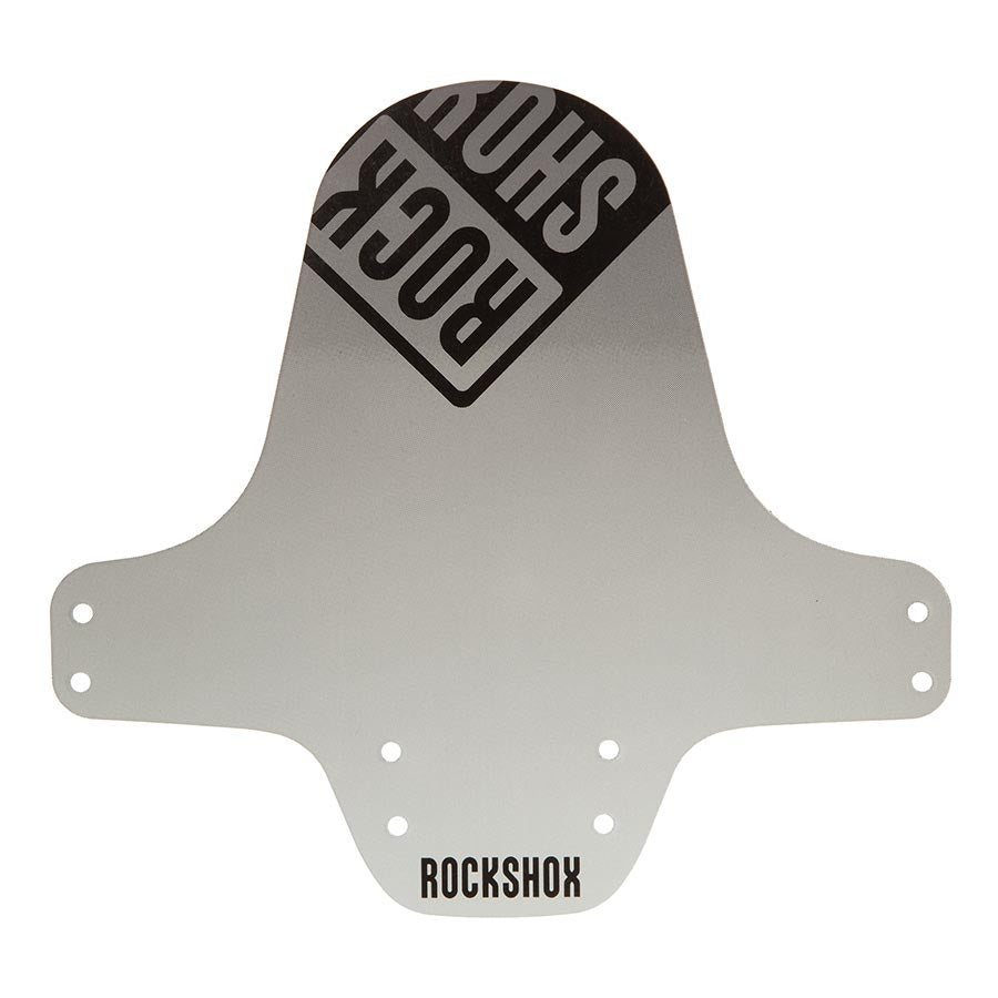 Front Fenders RockShox RockShox Fender Front Fender 26-29 Full Silver/White Fade Dark Gray
