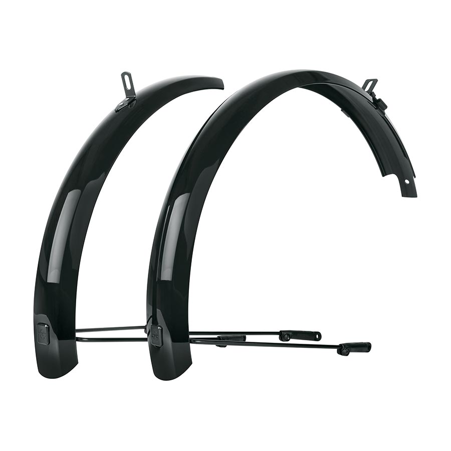 Full Coverage Fender SKS SKS B53 Bluemels Full Coverage Fender Set - 53mm 20 x 1-1.9" Black Dark Slate Gray