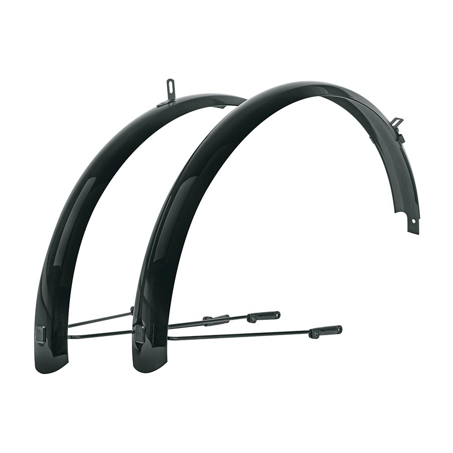 Full Coverage Fender SKS SKS B53 Bluemels Full Coverage Fender Set - 53mm 24 x 1-1.9" Black Dark Slate Gray