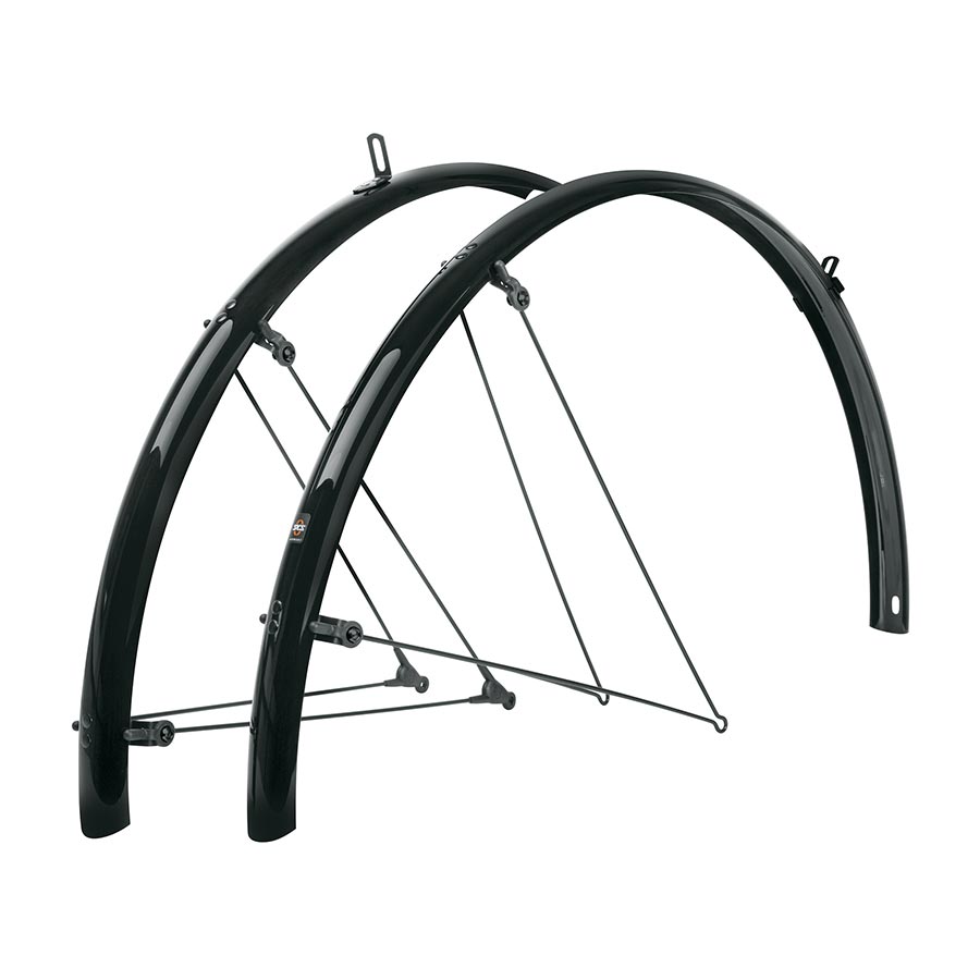 Full Coverage Fender SKS SKS B35 Bluemels Full Coverage Fender Set - 35mm 700 x 20-28 Black Dark Slate Gray
