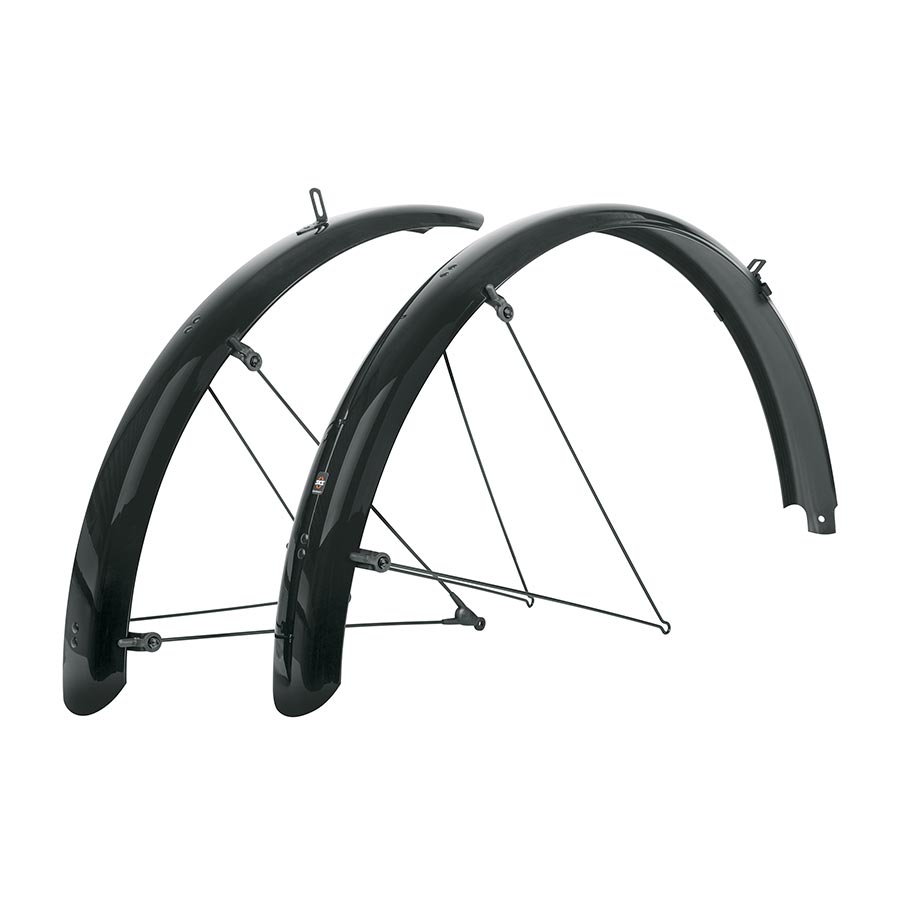 Full Coverage Fender SKS SKS B69 Bluemels Full Coverage Fender Set - 69mm 27.5/29/700 x 2.5 Black Dark Slate Gray