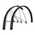 Full Coverage Fender SKS SKS B46 Bluemels Style Full Coverage Fender Set - 46mm 700 x 28-37 Matte BLK Black