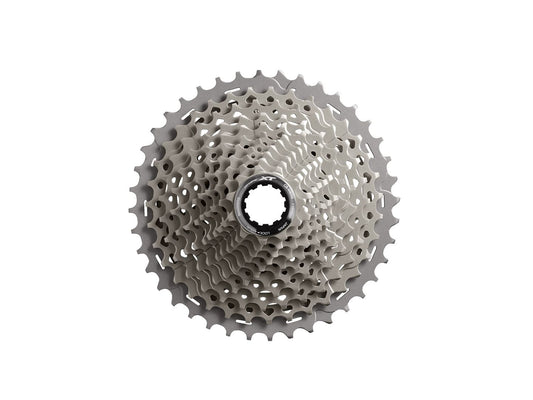 Cassettes and Cogs Shimano Shimano Deore XT CS-M8000 Cassette - 11 Speed 11-46t Gray Light Slate Gray
