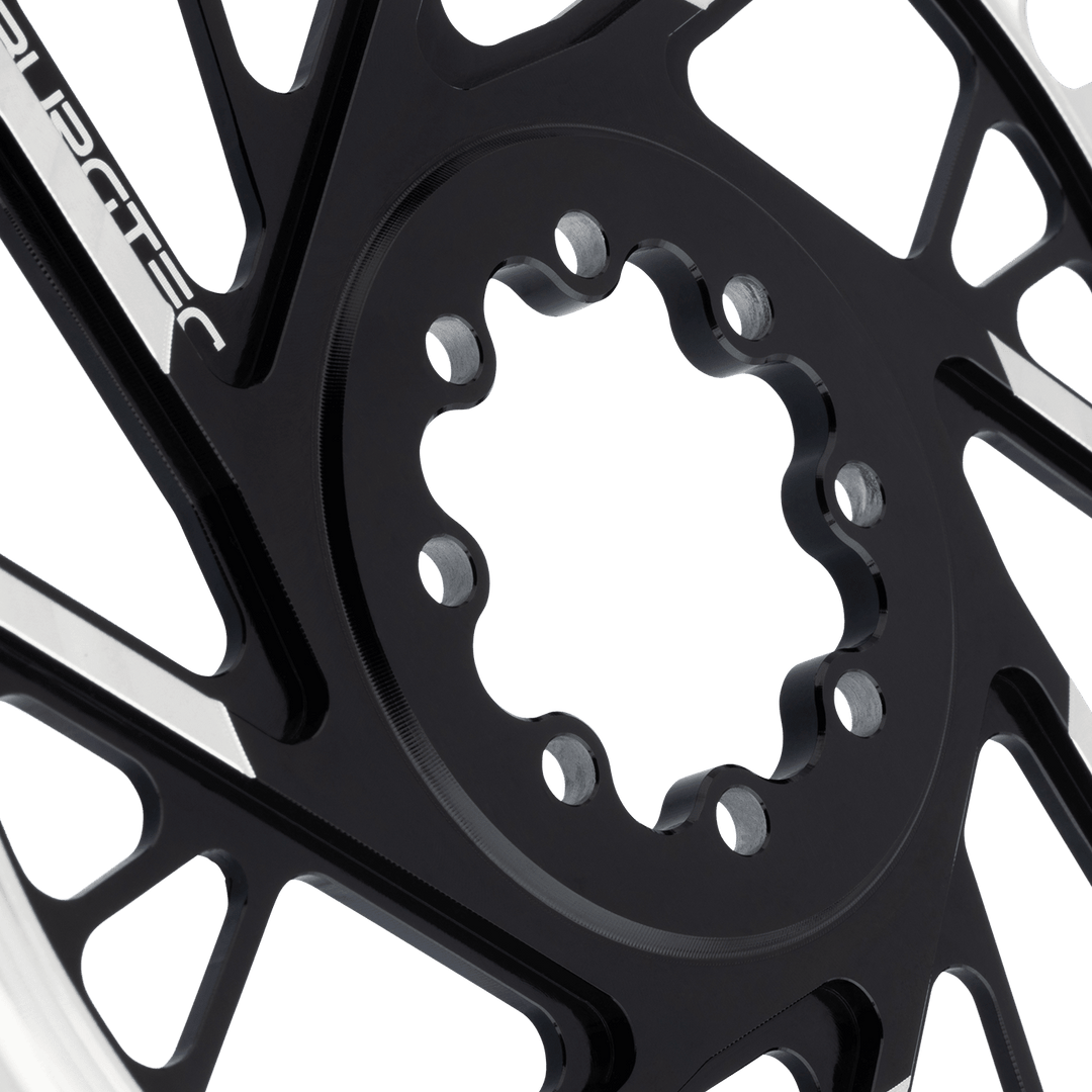 Burgtec 3mm Offset Thick Thin Chainring SRAM 8-Bolt 32T Blk