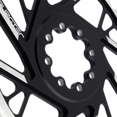 Burgtec 3mm Offset Thick Thin Chainring SRAM 8-Bolt 32T Blk