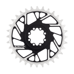 Burgtec 3mm Offset Thick Thin Chainring SRAM 8-Bolt 32T Blk