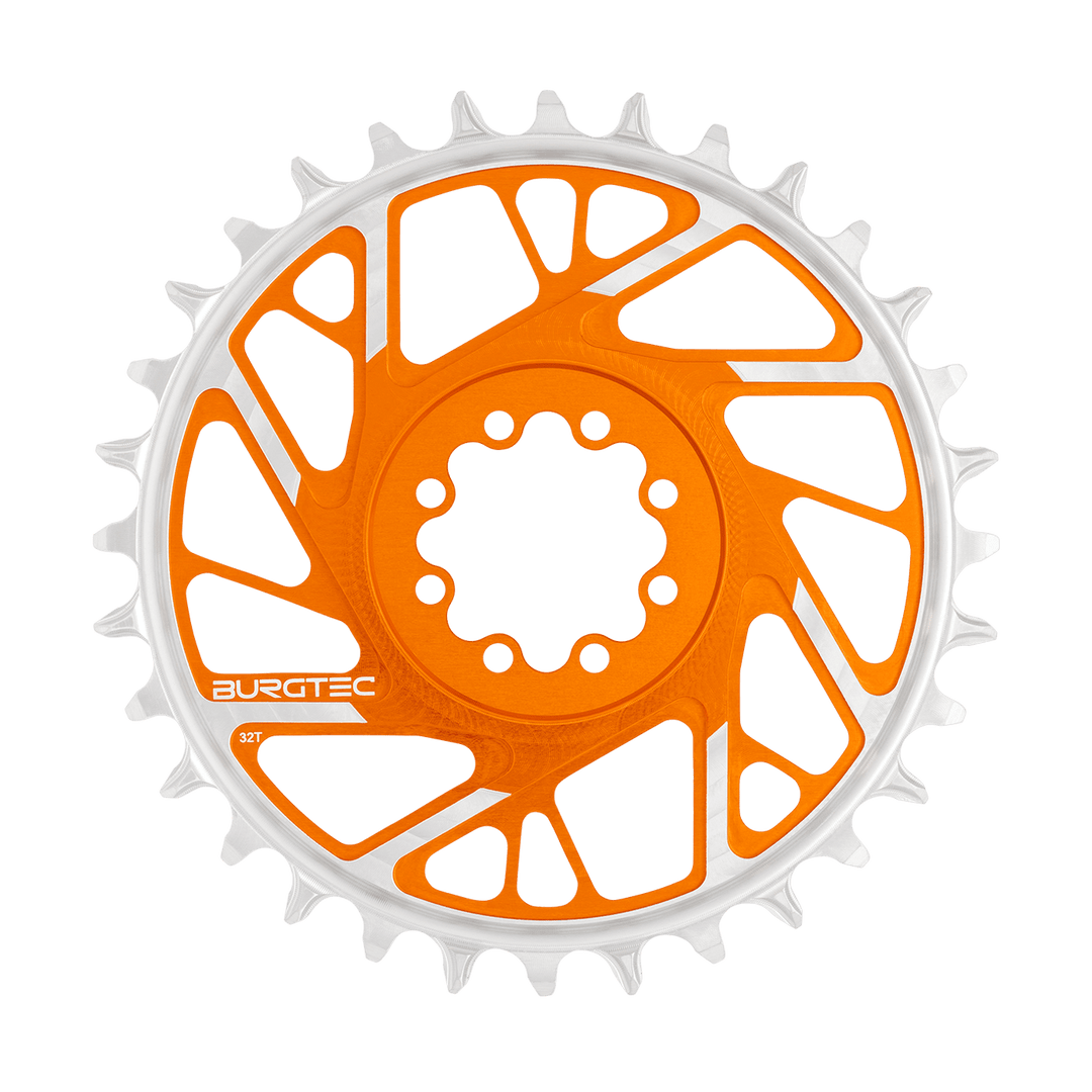 Burgtec 3mm Offset Thick Thin Chainring SRAM 8-Bolt 32T Org