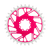 Burgtec 3mm Offset Thick Thin Chainring SRAM 8-Bolt 32T Pink