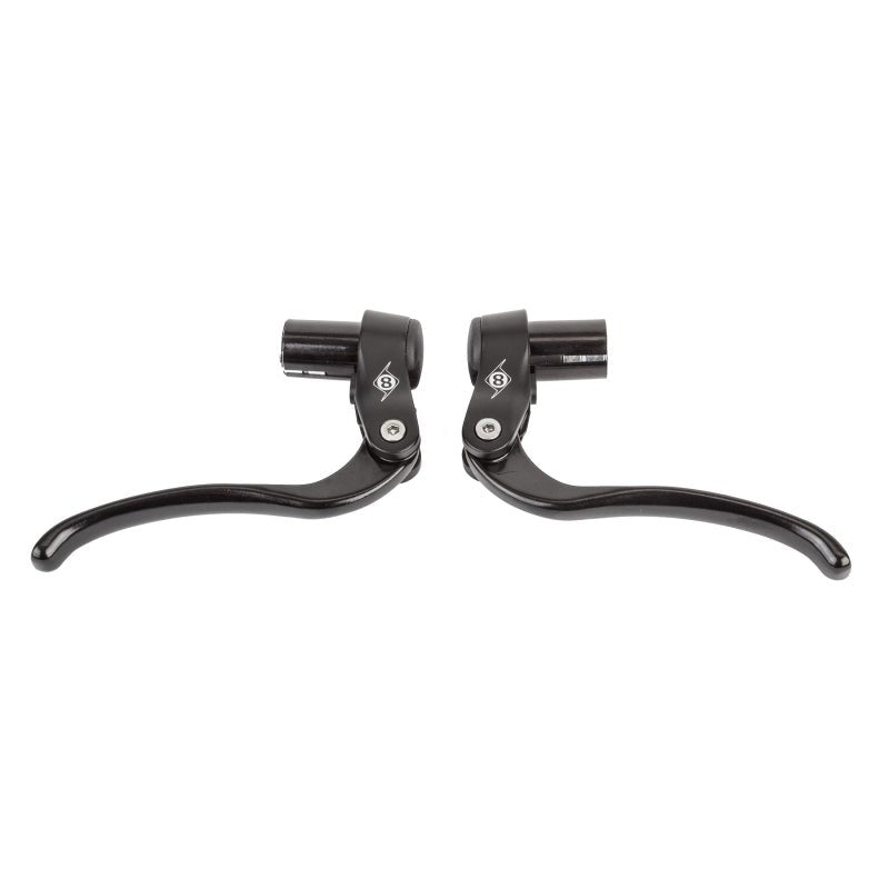 Brake Levers Origin8 Origin8 Multi-Sport Bar End Levers Black Pair Dark Slate Gray