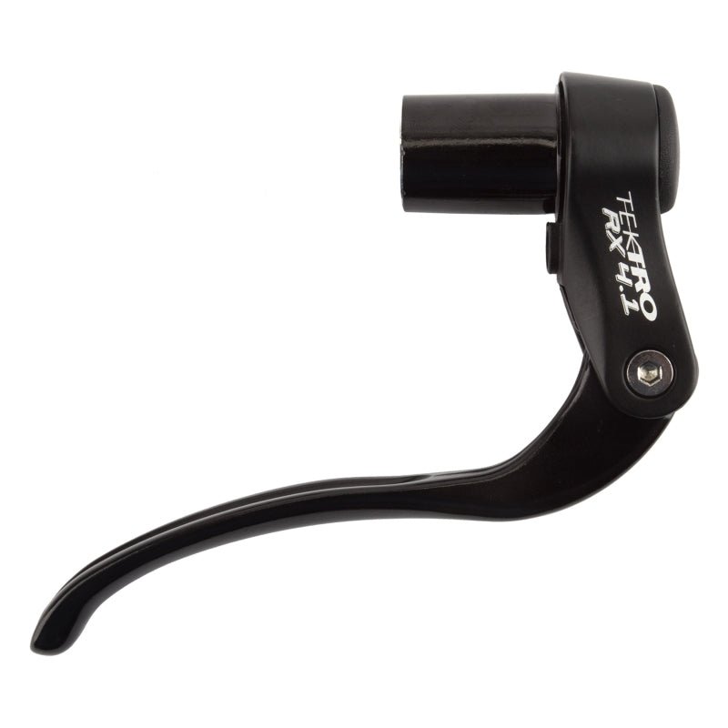 TT/Aero Lever Pair Tektro Tektro RX 4.1 Reverse Brake Lever Set Black Dark Slate Gray